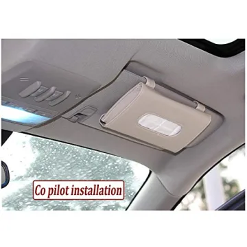 Car Tissue Holder for Visor & Dashboard - Instant Access