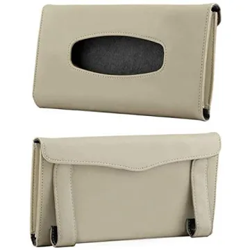 Car Tissue Holder for Visor & Dashboard - Instant Access