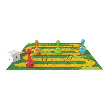 Pressman Giant Snakes & Ladders Game - Classic Gameplay Supersized, 60 months to 1188 months