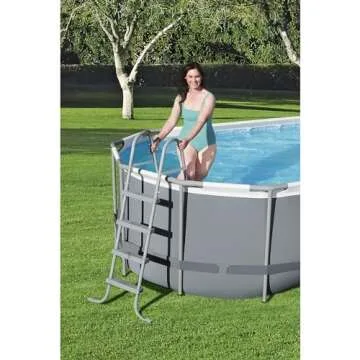 Bestway Power Steel Above Ground Pool Set with Filter Pump