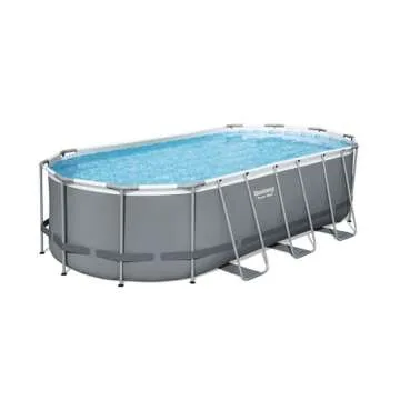 Bestway Power Steel Above Ground Pool Set with Filter Pump