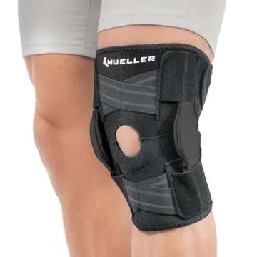 MUELLER Self Adjusting Hinged Knee Brace for Pain Relief