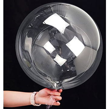 20 Inch Bobo Balloons Bubble Balloons, 10 Pcs Clear Bobo Balloon, Large Transparent Bubble Balloon f...