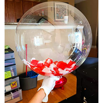 20 Inch Clear Bobo Balloons for Party Decorations