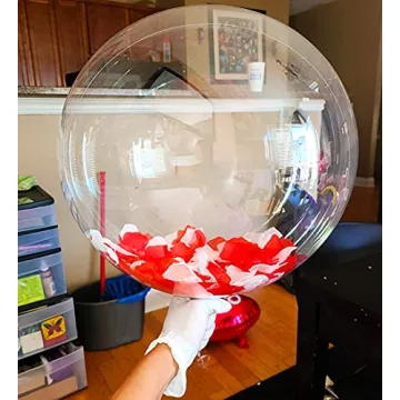 20 Inch Clear Bobo Balloons for Party Decorations