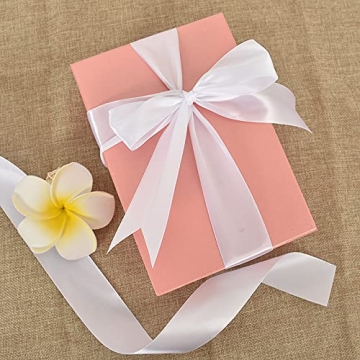 Toniful 1.5 Inch Satin Ribbon - 100 Yards for Crafting