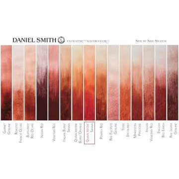 Daniel Smith Extra Fine Watercolor Paint, 15ml Tube, Quinacridone Sienna, 284600093, 0.5 Fl Oz (Pack of 1)
