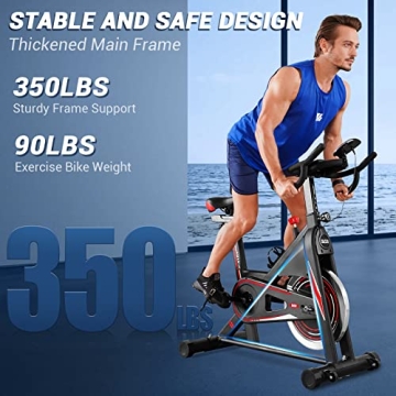 DMASUN Magnetic Resistance Exercise Bike for Home