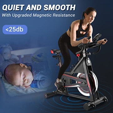 DMASUN Magnetic Resistance Exercise Bike for Home
