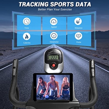 DMASUN Magnetic Resistance Exercise Bike for Home