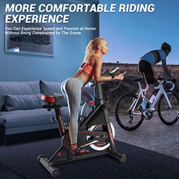 DMASUN Magnetic Resistance Exercise Bike for Home