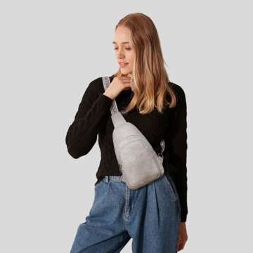 Imperial HORSE Sling Bags for Women Crossbody, Crossbody Bags for Women, Fanny Packs Chest Bag for W...