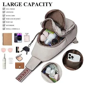 Imperial HORSE Sling Bags for Women Crossbody, Crossbody Bags for Women, Fanny Packs Chest Bag for Women for Shopping Travel