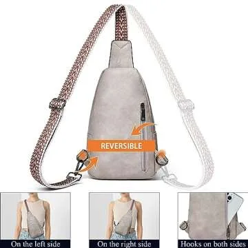 Imperial HORSE Sling Bags for Women Crossbody, Crossbody Bags for Women, Fanny Packs Chest Bag for Women for Shopping Travel
