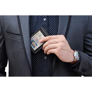 SERMAN BRANDS RFID Blocking Slim Bifold Wallet with Money Clip