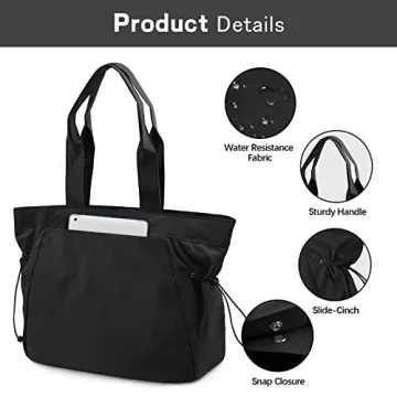 Stylish Tote Bag for Women - Multi-Use 18L Gym & Work Bag