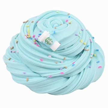 Blue Latte Butter Slime - Adorable Scented Stress Toy