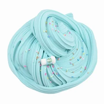 Blue Latte Butter Slime - Adorable Scented Stress Toy