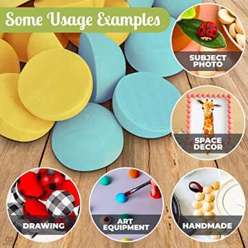 200PCS Natural Wooden Beads for Creative DIY Projects