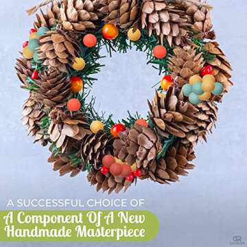 200PCS Natural Wooden Beads for Creative DIY Projects