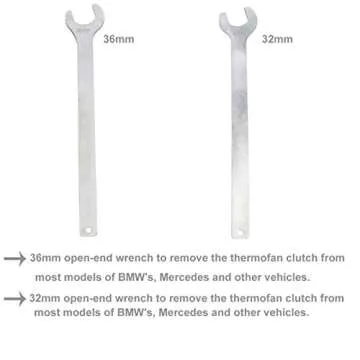 8MILELAKE Water Pump Fan Tool Kit for Mercedes and BMW