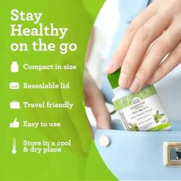 GuruNanda Digestiva Triphala (240 Tablets), Supports Digestion, Helps with Bloating & Constipation, Dietary Supplement with Amla, Haritaki & Bibhitaki