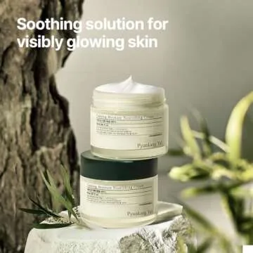 Pyunkang Yul [PKY] Calming Moisture Nourishing Cream Instantly Soothes Sensitive Skin, Face Moisturizer for Healthy Skin Vitality with Collagen, Vegan, Korean Skincare (1.69 Fl. Oz, 50ml)