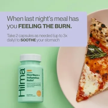 Hilma Heartburn Relief - Natural Vegan Antacid Capsules