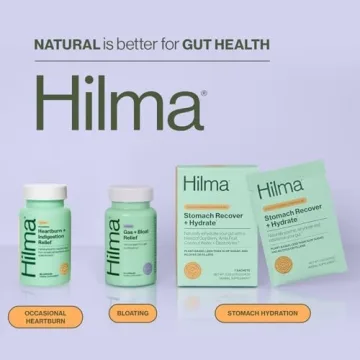 Hilma Heartburn Relief - Natural Vegan Antacid Capsules