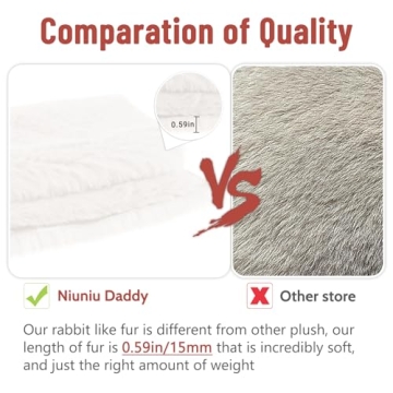 Niuniu Daddy Polar Bear Weighted Stuffed Animal Cuddle Buddy