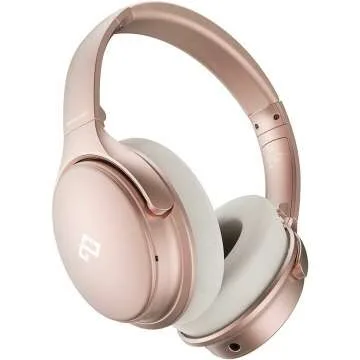 Rose Gold Active Noise Cancelling Headphones