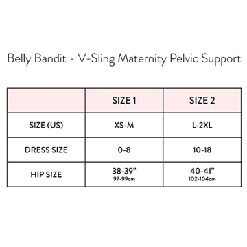 Belly Bandit V-Sling Pelvic Support Band for Pregnancy Relief