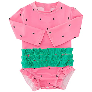 BFUSTYLE Baby Girls One Piece Swimsuit Cute Watermelon