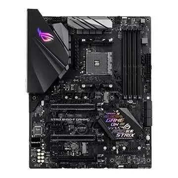 ASUS ROG Strix B450-F Gaming Motherboard (ATX) AMD Ryzen 2 AM4 DDR4 DP HDMI M.2 USB 3.1 Gen2 B450