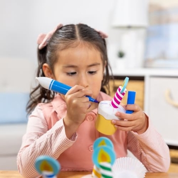 Melissa Doug Wooden Cupcake Play Food Set FSC Certified