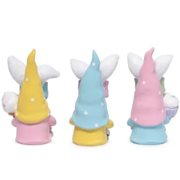 Hodao Easter Bunny Gnomes for Spring Home Decor