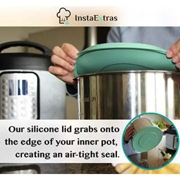IP Silicone Lid 8 QT for Instant Pot - Perfect Storage Solution