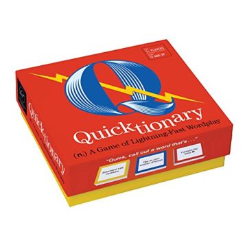Chronicle Books Quicktionary Card Game for Wordplay Fun