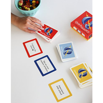 Chronicle Books Quicktionary Card Game for Wordplay Fun