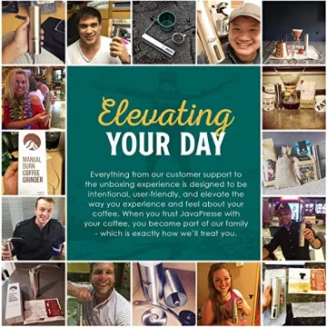 JavaPresse Manual Coffee Grinder Perfect for Travel