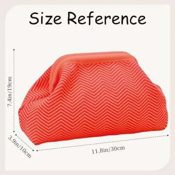 Stylish WOZEAH Summer Dumpling Clutch for Women