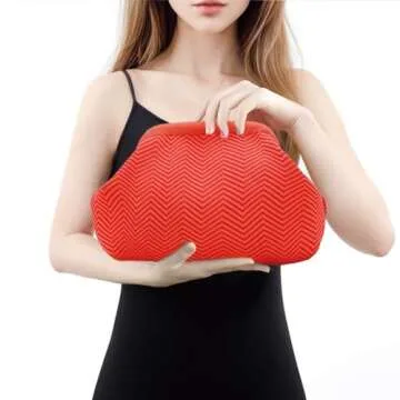 Stylish WOZEAH Summer Dumpling Clutch for Women