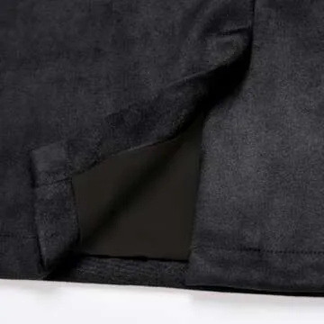 Shop IDEALSANXUN Suede Bodycon Midi Skirt for Fall