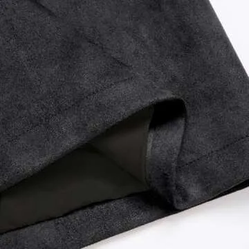 Shop IDEALSANXUN Suede Bodycon Midi Skirt for Fall