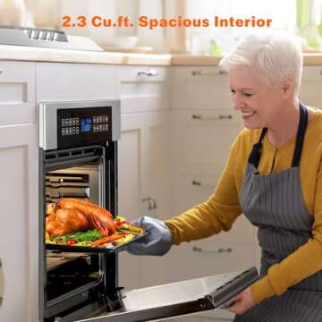 Empava 24" Electric Convection Single Wall Oven