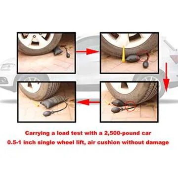 Enhanced Air Wedge Leveling Tool Kit 300 LB Rated