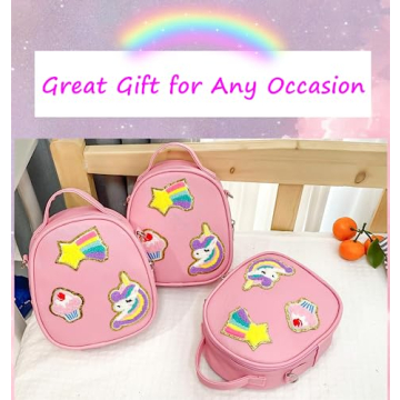 AACKS Unicorn Crossbody Bag for Girls 4-8 Years