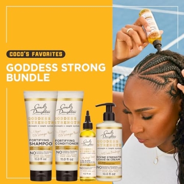 Goddess Strength Hair Care Bundle for Strong, Hydrated Curls