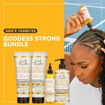 Goddess Strength Hair Care Bundle for Strong, Hydrated Curls