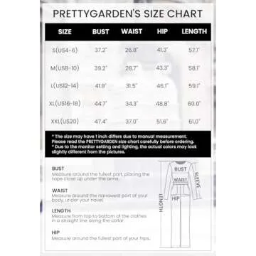 PRETTYGARDEN Women's Spring Fall Jumpsuits Casual Dressy One Piece Outfits V Neck Long Sleeve Belt Pockets Long Pants Romper (Orange,Large)